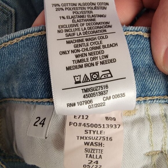 NEW Hudson Natalie Slim Jeans Womens 24 Comfort Casual Denim Retail $225 - Picture 5 of 8